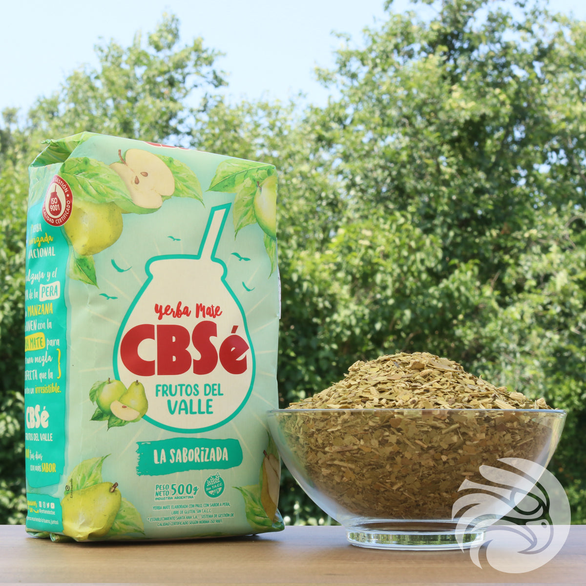 CBSé yerba mate • Frutti della valle, Mela + Pera • 500 g