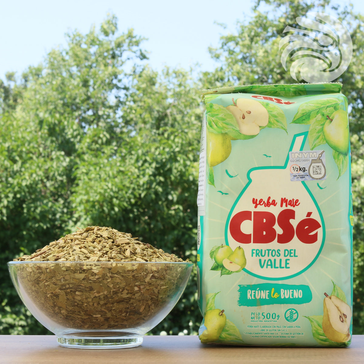 CBSé yerba mate • Frutti della valle, Mela + Pera • 500 g