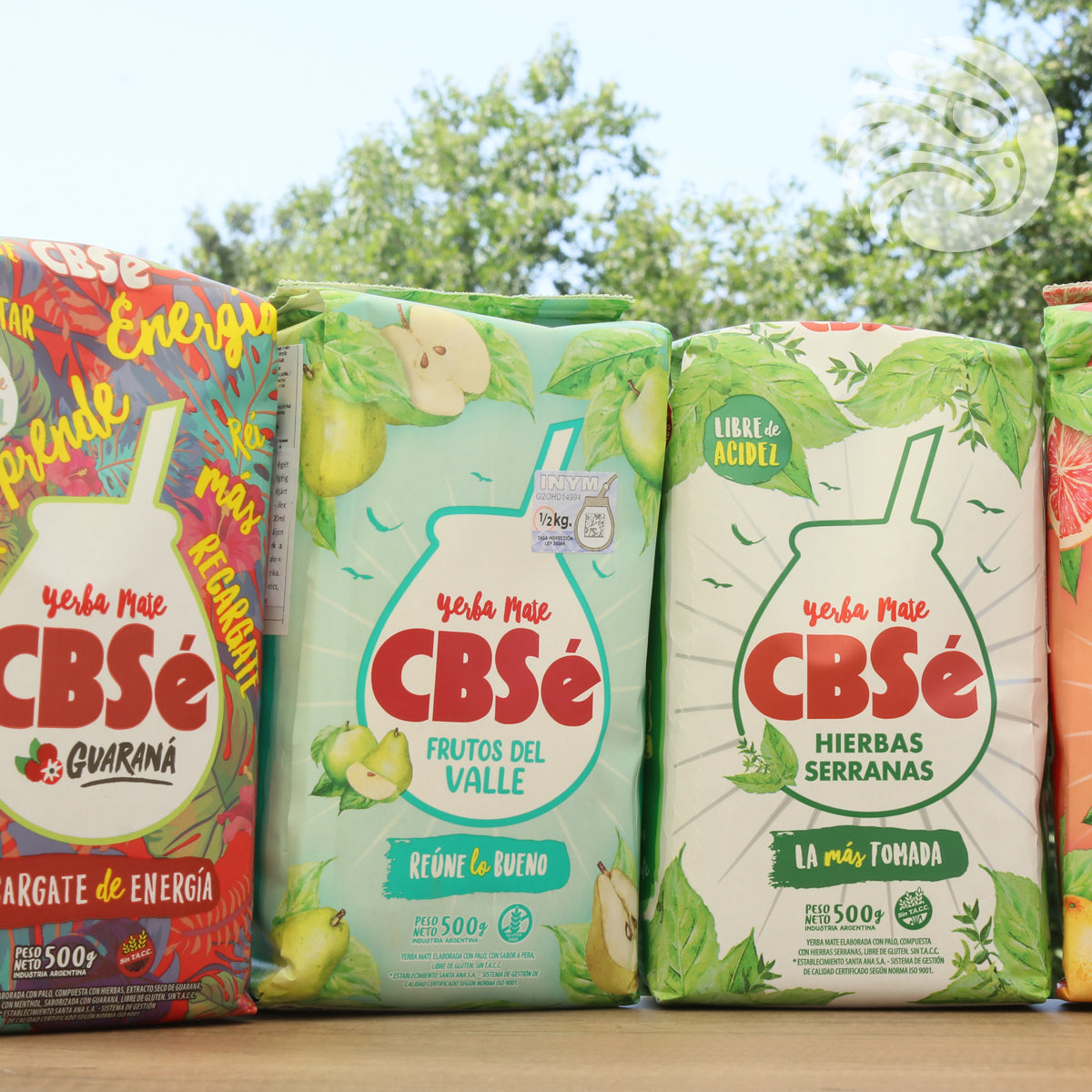 CBSé yerba mate tea • Hierbas Serranas • 500 g