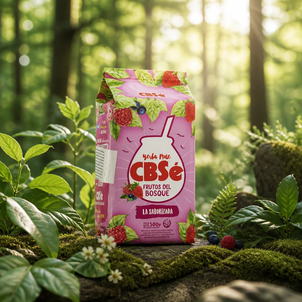 CBSé tè di yerba mate • Frutti di bosco • 500 g