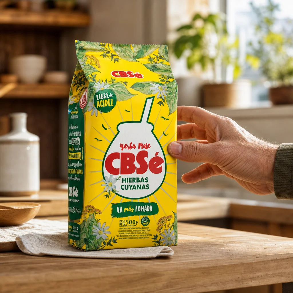 Tè di yerba mate CBSé • Limone - Limón • 500 g