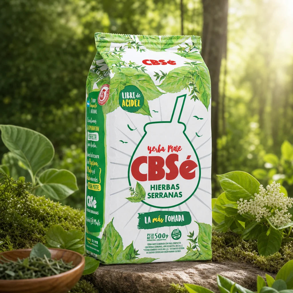 Tè di yerba mate CBSé • Limone - Limón • 500 g