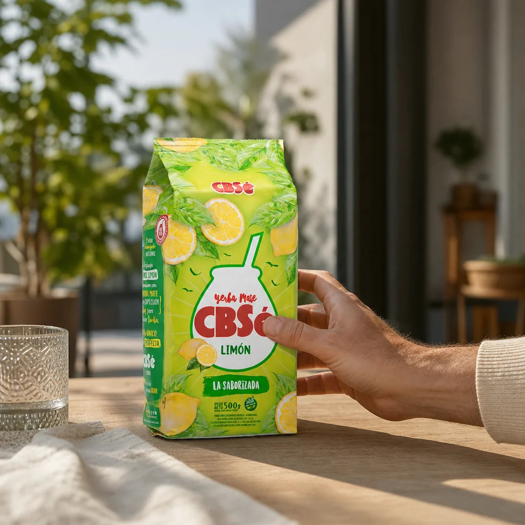 Tè di yerba mate CBSé • Limone - Limón • 500 g