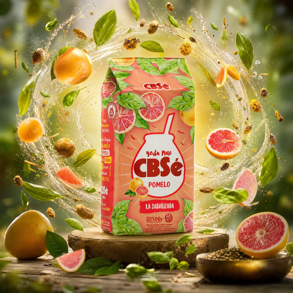 CBSé tè di yerba mate • Frutti di bosco • 500 g