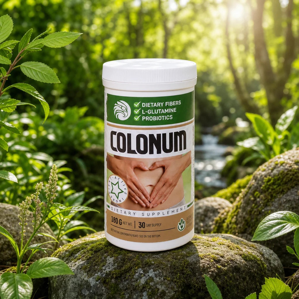 COLONUM polvere per la pulizia del colon e il ripristino dell'intestino • 180g
