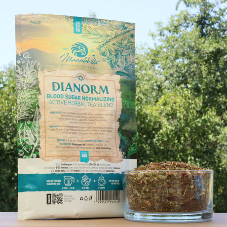 DIANORM Miscela attiva di tisana alle erbe per normalizzare la glicemia • 80g