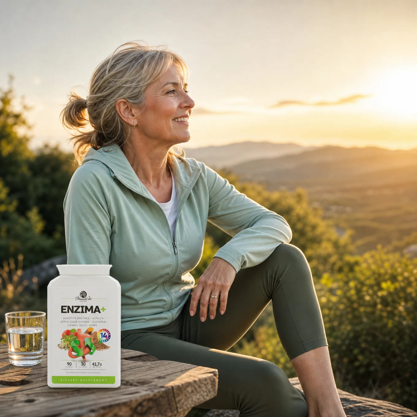 ENZIMA+ complesso di Enzimi Digestivi con Betaina HCL • 90 capsule