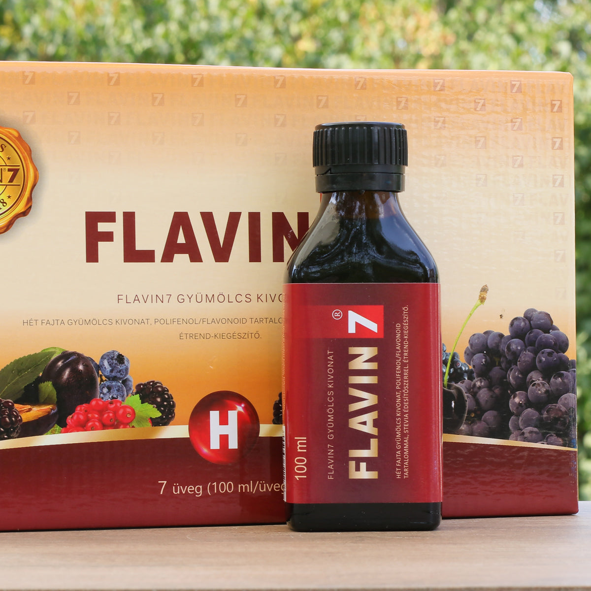 FLAVIN7 Complesso di bioflavonoidi • 7 x 100 ml