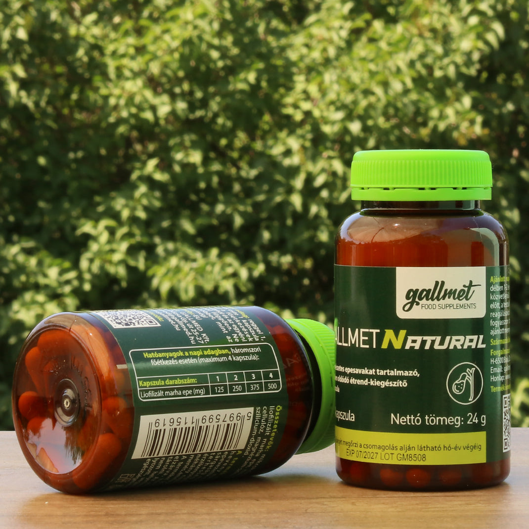 Gallmet Capsule di acidi biliari naturali • 90 pz.