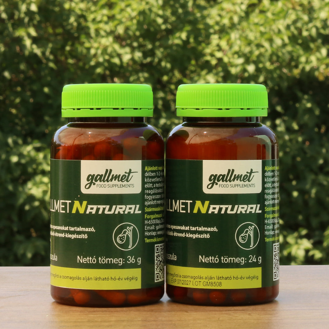 Gallmet Capsule di acidi biliari naturali • 90 pz.
