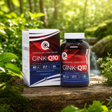 GINK-Q10 • Complesso di Coenzima Q10 + Ginkgo Biloba • 60 capsule