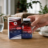 GINK-Q10 • Complesso di Coenzima Q10 + Ginkgo Biloba • 60 capsule