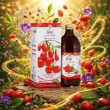 Mannavita succo di Goji, puro spremuto al 100% • 500 ml