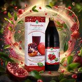 Mannavita succo di Melograno, puro spremuto al 100% • 1000 ml