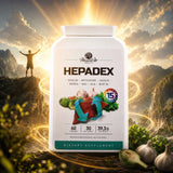 HEPADEX • Complesso Rigenerante per il Fegato e Migliorativo, della Salute del Fegato • 60 capsule