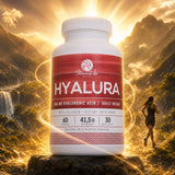 Hyalura 600 mg acido ialuronico + capsule di collagene • 60 pz.