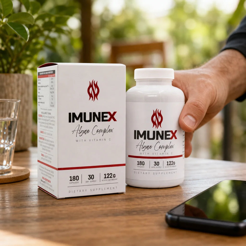 IMUNEX - Complesso di Alghe • con 5 alghe • 180 capsule
