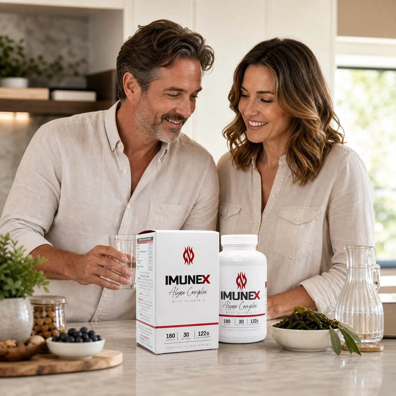 IMUNEX - Complesso di Alghe • con 5 alghe • 180 capsule