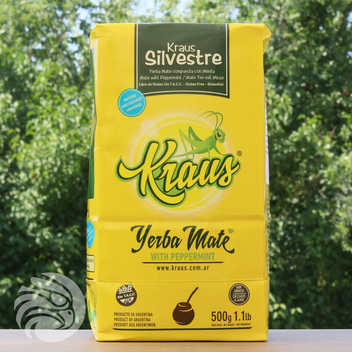 Tè di yerba mate Kraus • Silvestre, menta • 500 g