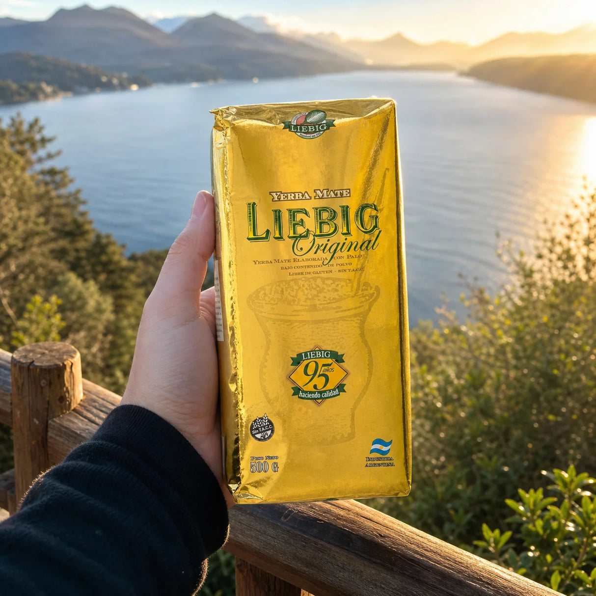 Tè di yerba mate Liebig Original • Elaborata con palo • 500 g