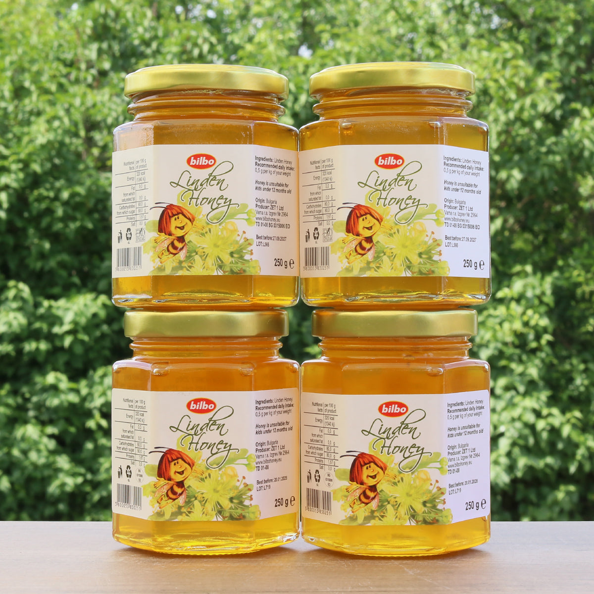Miele di tiglio Bilbo grezzo • 250 g