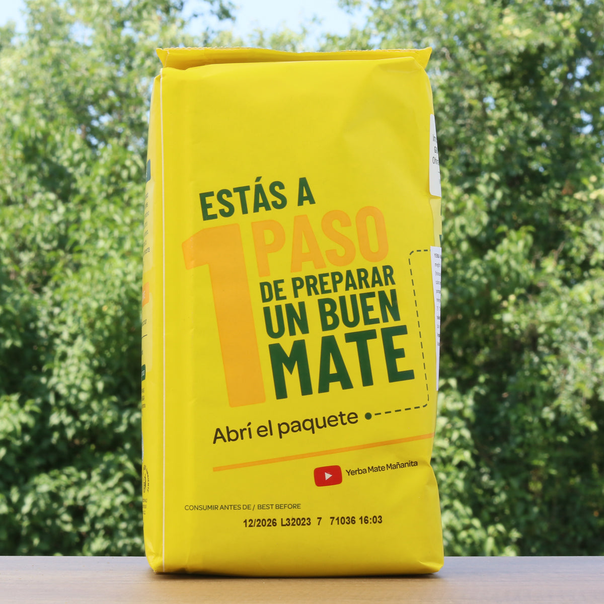 Tè di yerba mate Mañanita • Con palo • 500 g