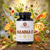 MANNA-D Vitamina D3 in olio d'oliva 4000 UI • 120 capsule