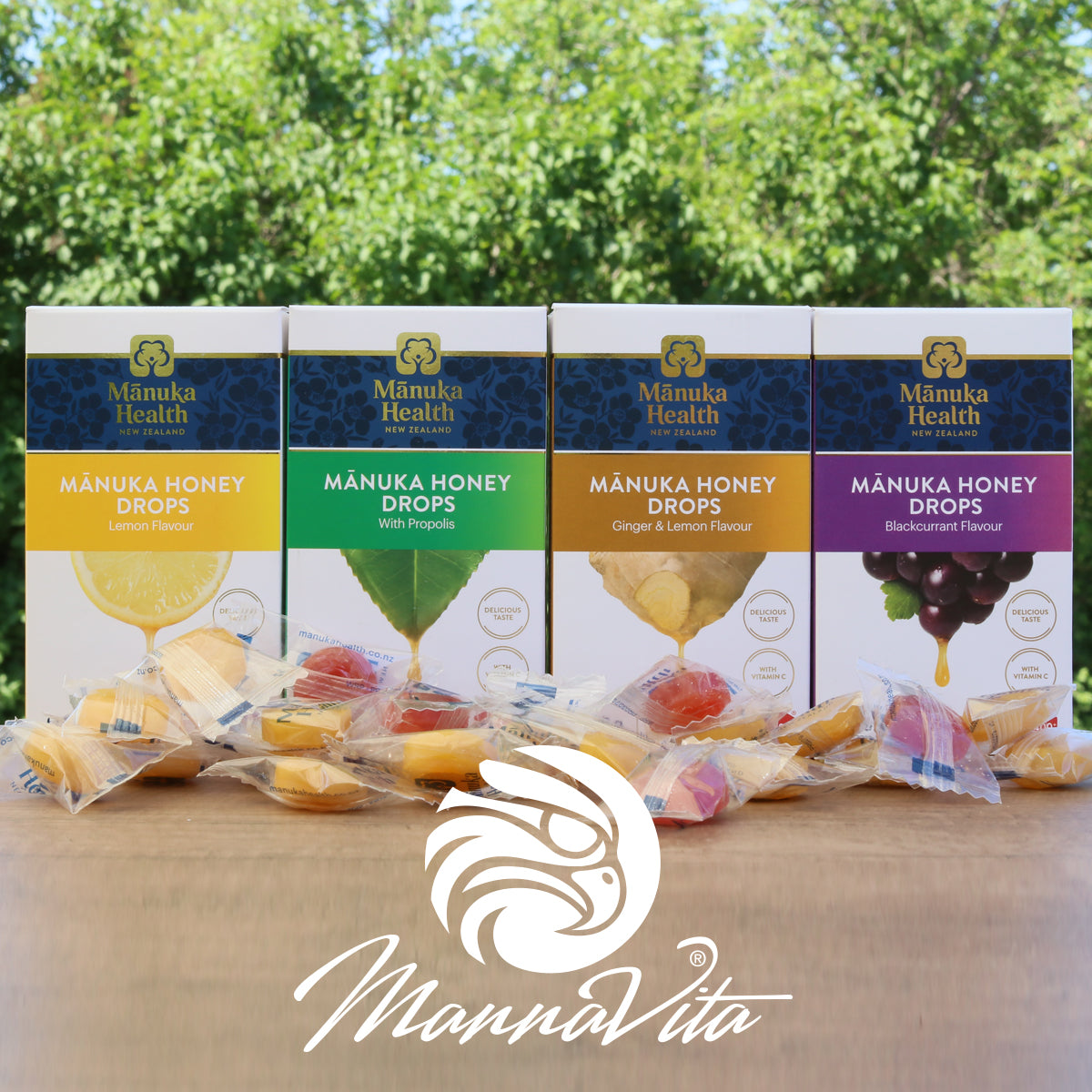 Pastiglie al miele di Manuka con propoli • 15 pz.