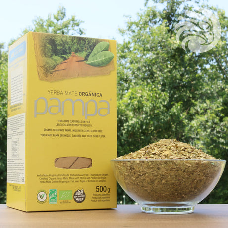 Tè di yerba mate biologica Pampa • Elaborata con palo • 500 g