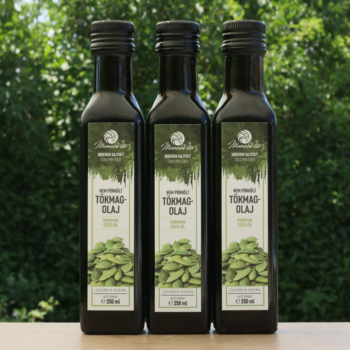 Mannavita Olio di semi di zucca ungherese spremuto a freddo • 250 ml