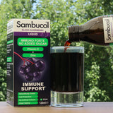 Sciroppo di sambuco nero Sambucol, senza zucchero • 120 ml