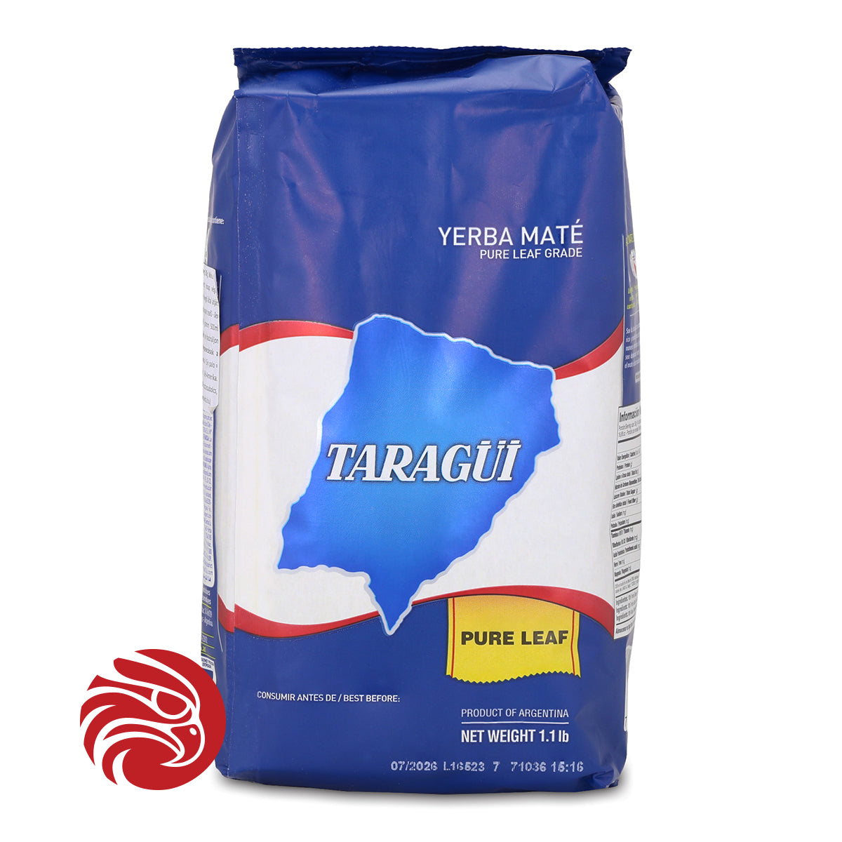 Tè di yerba mate Taragüi • Foglie pure - Sin palo • 500 g