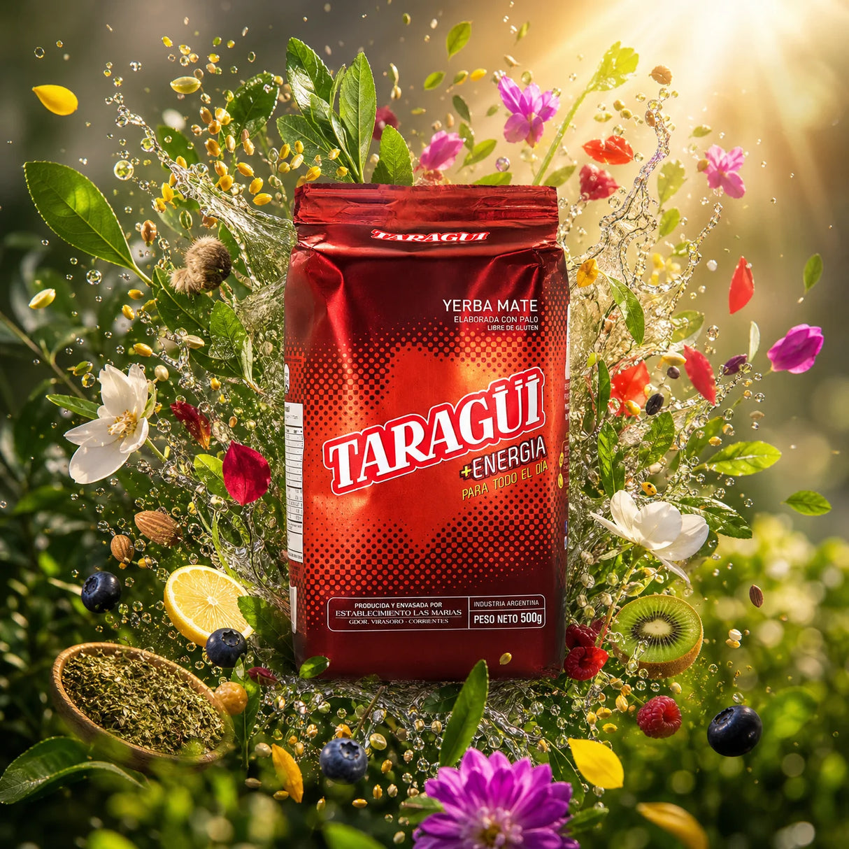 Yerba mate Taragüi • ENERGIA • 500 g