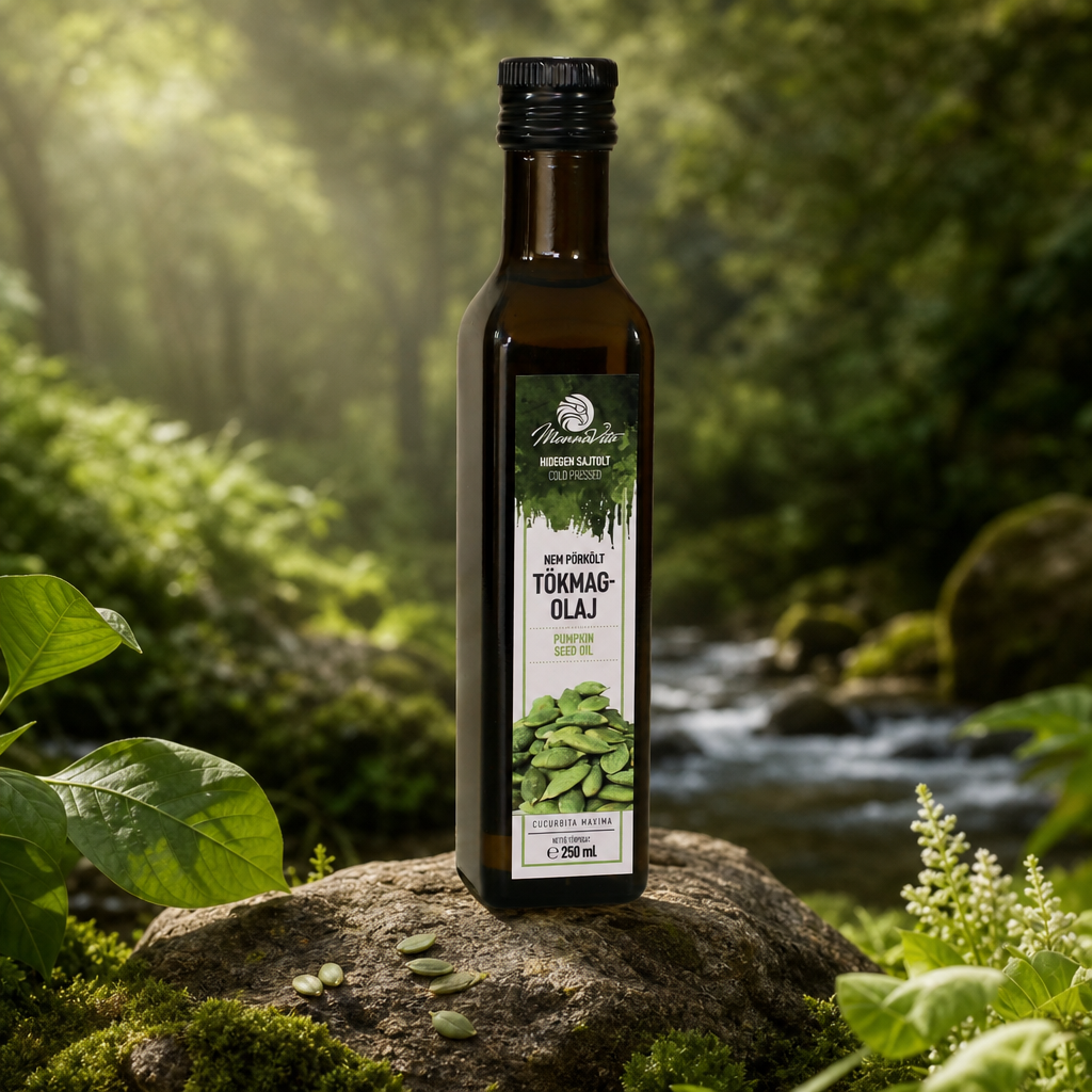 Mannavita Olio di semi di zucca ungherese spremuto a freddo • 250 ml