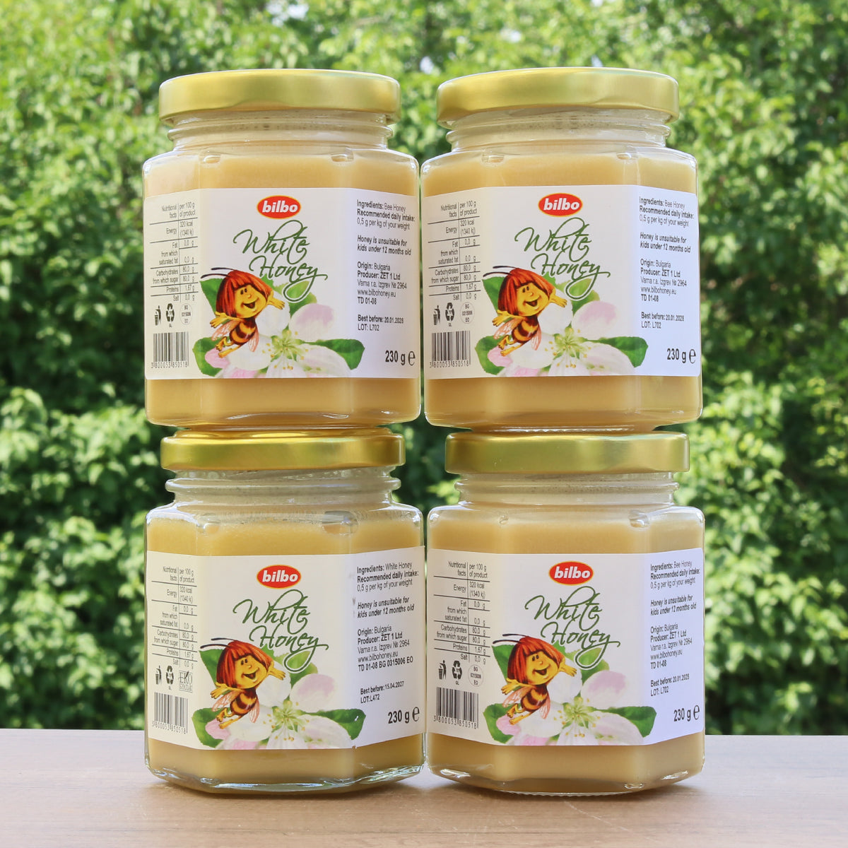 Miele bianco grezzo Bilbo • 230 g