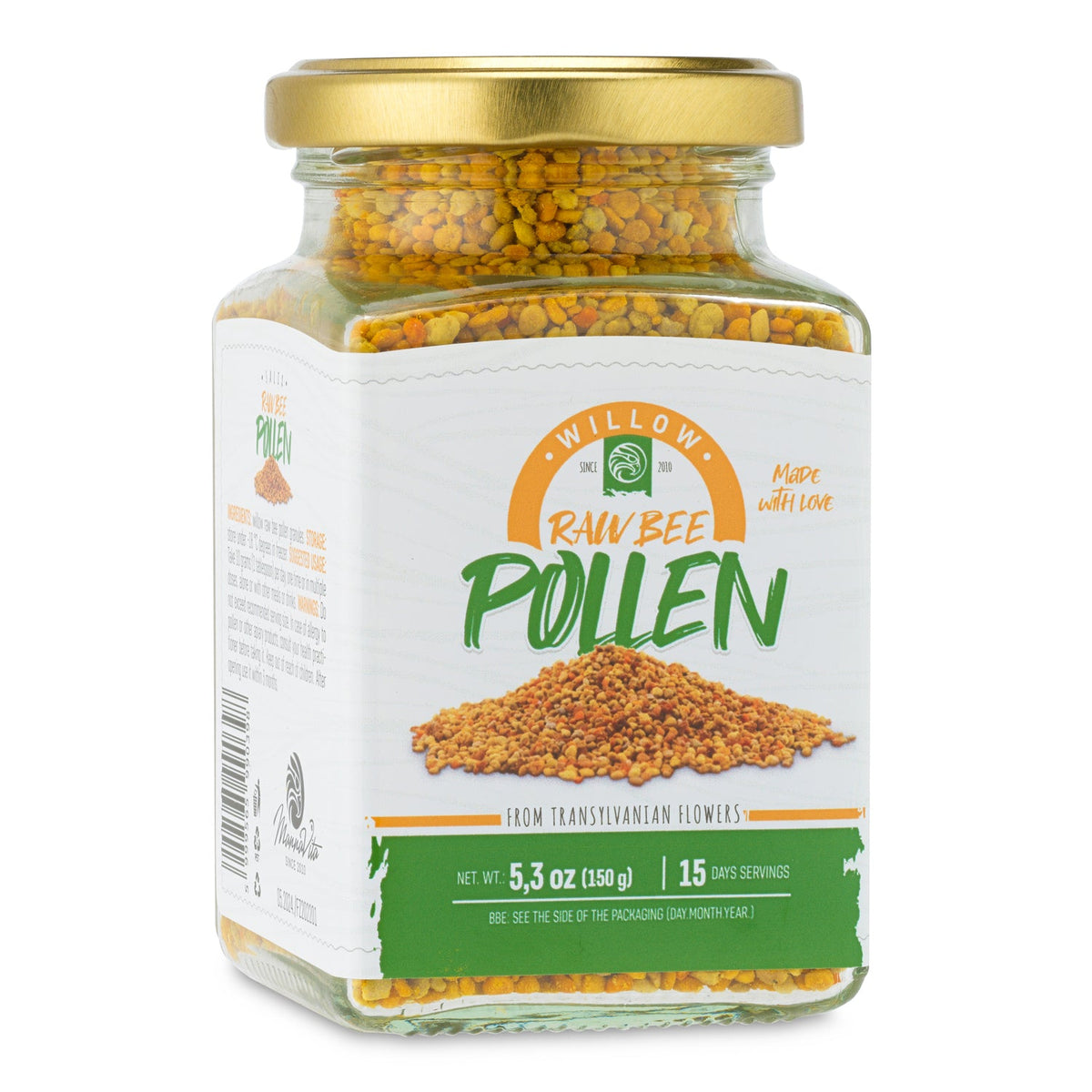 Mannavita polline d'api di Salice crudo • 150g